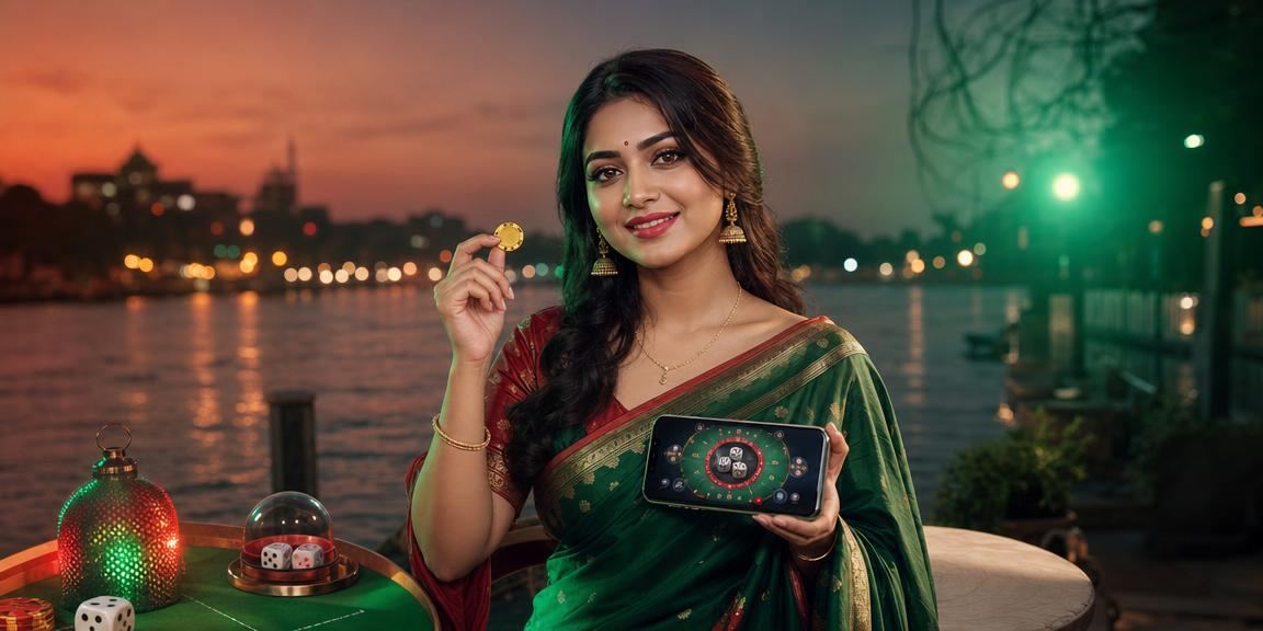 রংপুরের ডাইস গেম খেলছেন একজন বাংলাদেশি মডেল